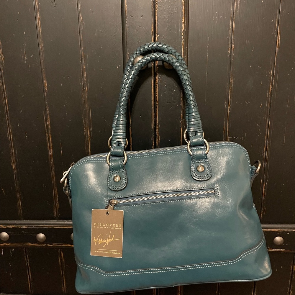 Patricia Nash Augusta Blue Handbag - NWT - GORGEOUS - Picture 3 of 8